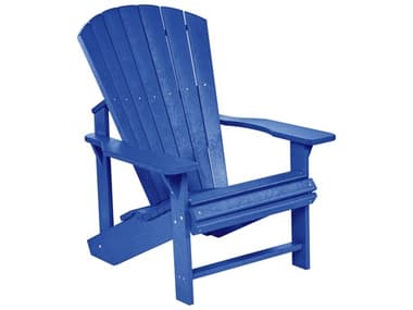 C.R. Plastic Generation Premium Recycled Plastic Arm Adirondack Chair CRC01