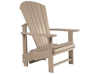 C.R. Plastic Generation Premium Recycled Plastic Adirondack Upright Chair CRC03