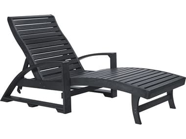 C.R. Plastic St Tropez Premium Recycled Plastic Chaise Lounge CRL38