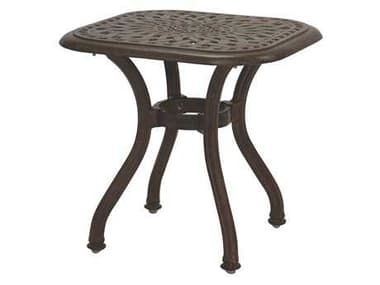 Darlee Outdoor Living Series 60 Antique Bronze Cast Aluminum 21 Square End Table DA201060A