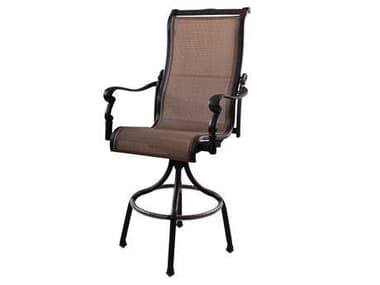 Darlee Outdoor Living Monterey Cast Aluminum Antique Bronze Swivel Bar Stool DA3011107