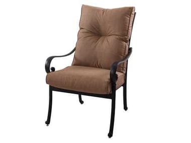 Darlee Outdoor Living Santa Anita Cast Aluminum Antique Bronze Dining Chair DA3011201