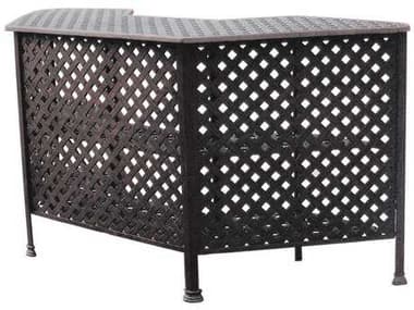 Darlee Outdoor Living Series 30 Cast Aluminum Antique Bronze 82 x 30 Party Bar DADL30K