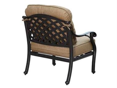 Darlee Outdoor Living Nassau Cast Aluminum Antique Bronze Club Chair DADL6031