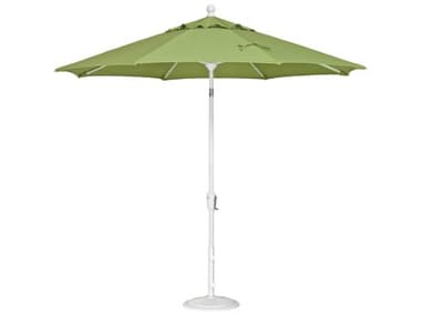 Treasure Garden Quick Ship Market Aluminum 9' Foot Wide Crank Lift Push Button Tilt Umbrella EXUM920QUICKSHIP