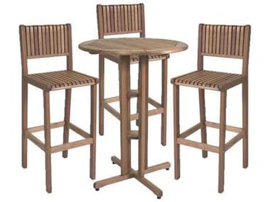 International Home Miami Amazonia Eucalyptus Four Piece Ibiza Bar Set IMBTBARSET