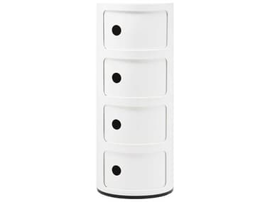 Kartell Outdoor Componibili White Storage Rack KAO498503