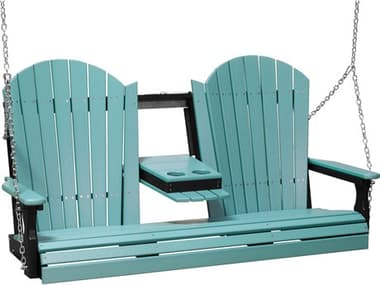 LuxCraft Recycled Plastic 5' Adirondack Swing LUX5APS