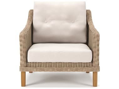 Forever Patio Carlisle Wicker Alabaster Lounge Chair NCFPCARCAL