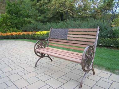 Oakland Living American Eagle Cast Iron Proud American Bench OL60112AB