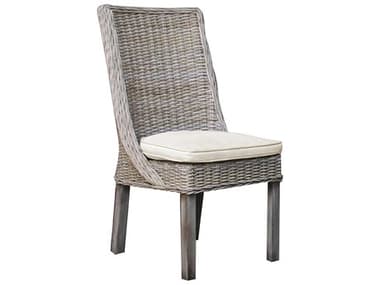 Panama Jack Exuma Wicker Dining Side Chair PJPJS3001KBUSC