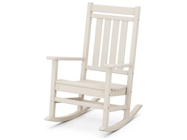 POLYWOOD® Estate Porch Recycled Plastic Rocker Lounge Chair PWR199