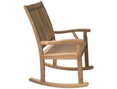 Royal Teak Collection Highback Rocking Lounge Chair RLRKC