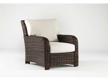 South Sea Rattan St Tropez Wicker Lounge Chair SR79301