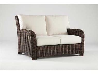 South Sea Rattan St Tropez Wicker Loveseat SR79302