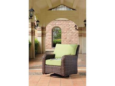 South Sea Rattan St Tropez Wicker Swivel Glider Lounge Chair SR79305