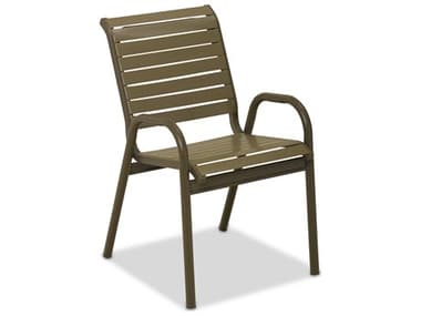 Telescope Casual Reliance Contract Strap Aluminum Stackable Bistro Chair TC8R60