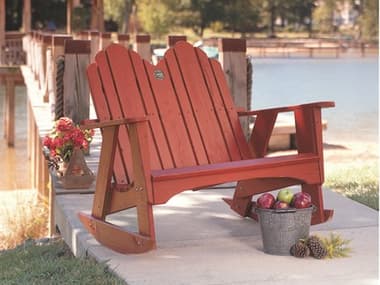 Uwharrie Chair Original Wood Arm Rocker Loveseat UW1053