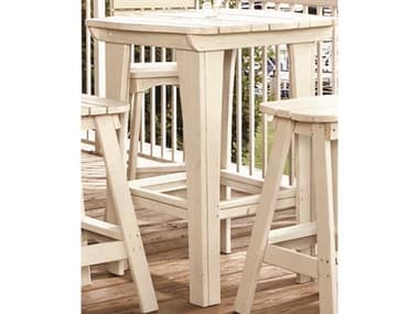 Uwharrie Chair Companion Series Wood Square Bar Table UW5063