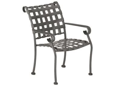 Woodard Ramsgate Aluminum Stackable Dining Arm Chair WR160417