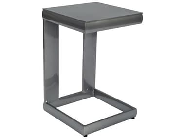 Woodard Metropolis Aluminum Universal 14'' Square C End Table WR3G0696