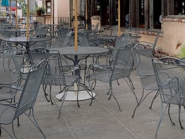 Woodard Briarwood Wrought Iron Dining Set WRBRIARWOODDINSET