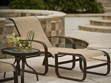 Woodard Cayman Isle Sling Aluminum Lounge Set WRCYMLS