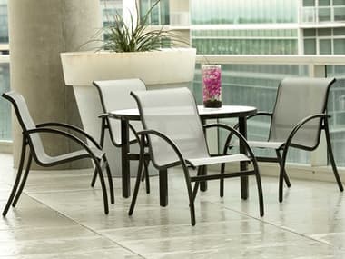 Woodard Tribeca Aluminum Dining Set WRGOADS