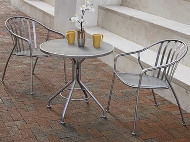 Woodard Valencia Wrought Iron Dining Set WRVLNCBDS