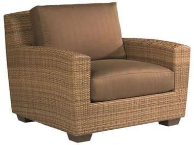 Woodard Whitecraft Saddleback Wicker Lounge Chair WTS523011